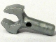 Lego Bar 1L with Clip [Cut Edges and One Side Hole] [Gap in Clip] / Pearl Light Gray