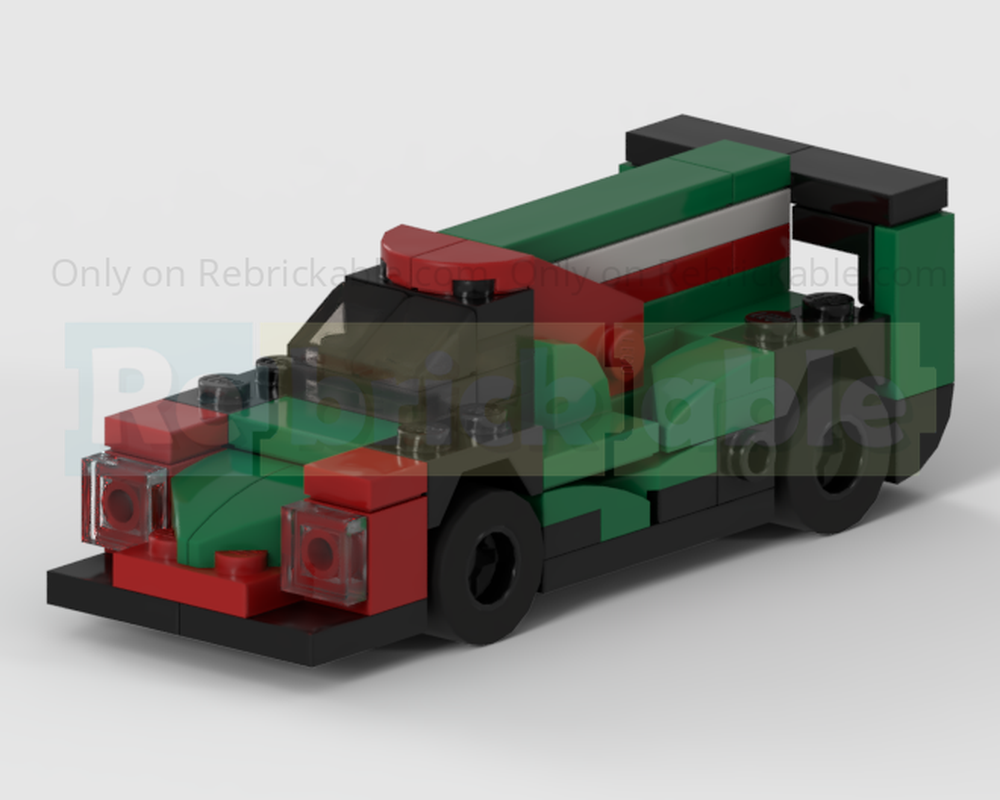 Lego LMP2 Jota Oreca 07 Racing Car - Half Speed Champions Scale
