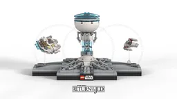 Micro Diorama : Death Star II Center core attack RENEWED version