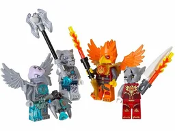 Fire and Ice Minifigure Accessory Set