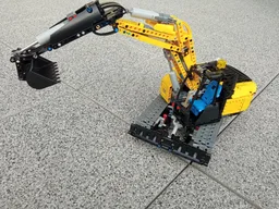 Full RC Excavator powered