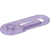 Clikits Paper Clip / Hair Clip, 1 Hole / Trans-Medium Purple