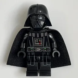 Darth Vader, White Skin, 19888 Cape, Stripes on Legs