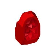 Lego Geode / Rock with Trans-Red Crystal