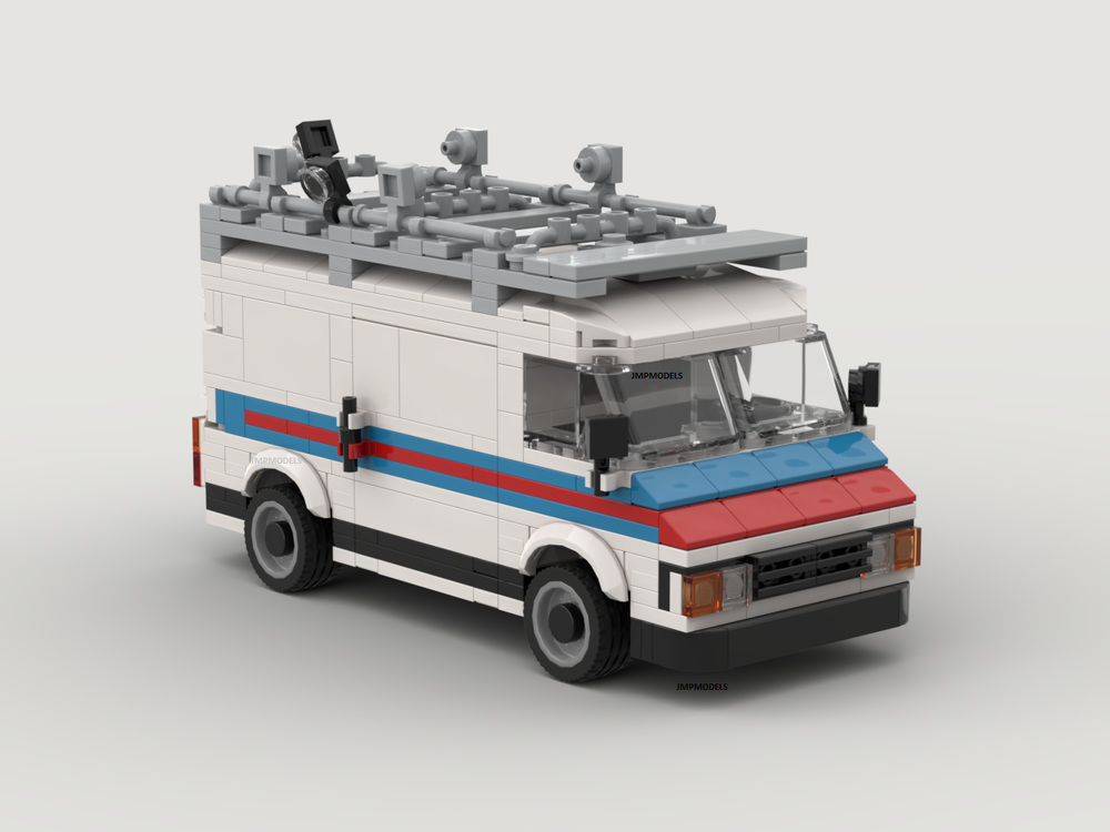 Lego Fiat 242 Rally Support Van