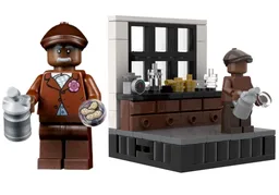 George Washington Carver Minifigure Display Diorama