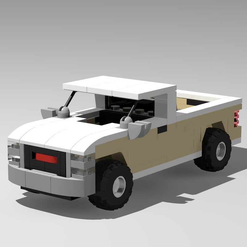 Lego Gmc Sierra SLE K1500 Regular Cab 6 Wide Mod