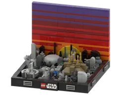 16x16 Coruscant Diorama