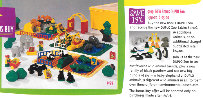 Lego Bonus Zoo