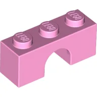 Brick Arch 1 x 3 / Bright Pink