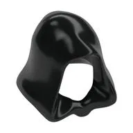 Hood, Connected Chin / Black