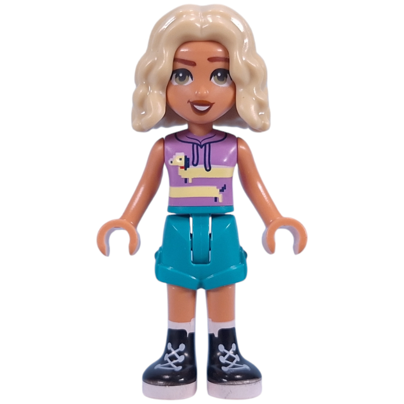 Lego Nova - Medium Lavender Top, Dark Turquoise Shorts