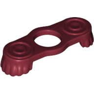 Lego Minifig Neckwear Epaulette / Dark Red