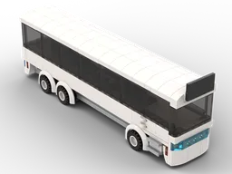 Modern city bus