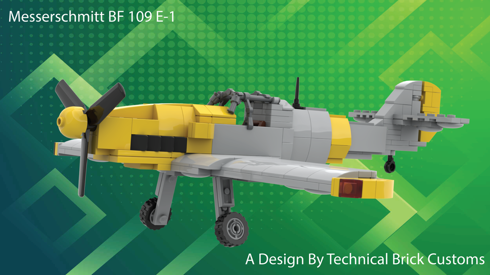 Lego Messerschmitt BF 109 E-1