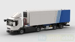 Low entry tractor&city trailer