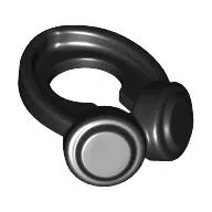 Minifig Neckwear Headphones / Black