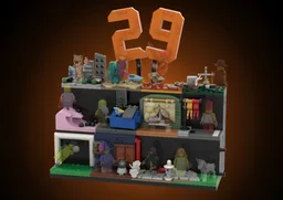 CMF Series 29 - Minifigure Display Stand