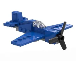 Grumman F4F Wildcat (1/110 scale)