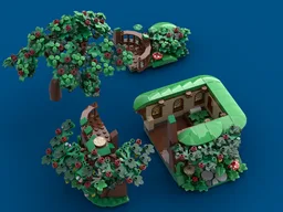 Enchanted forest tiny house