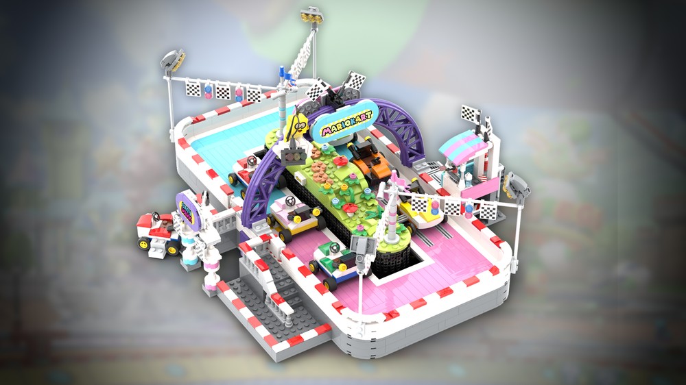 Lego MarioKart Baby Park "Whip" Ride