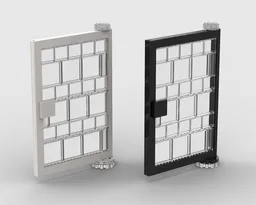 Upscaled 1x4x5 door