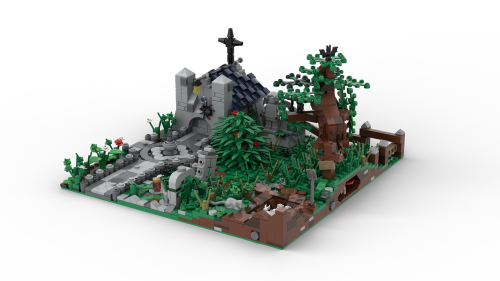 Lego Small Graveyard