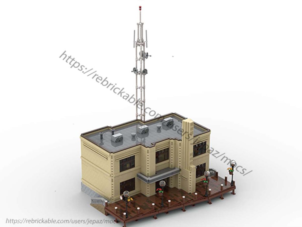 Lego Radio Station