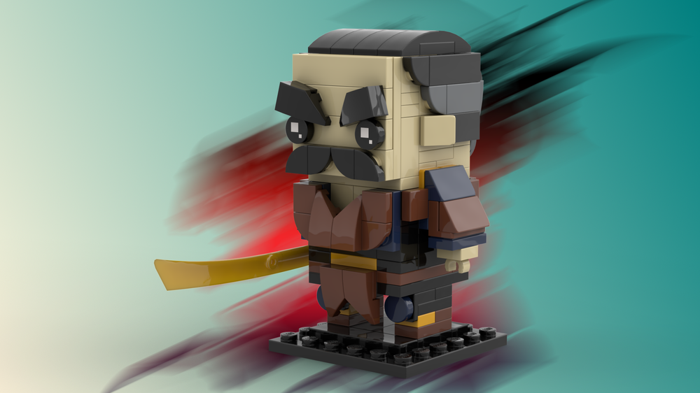 Lego Cyan Garamonde (FFVI) Brickheadz