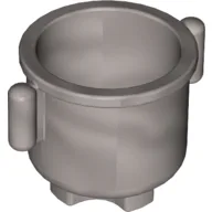 Duplo Kettle with Closed Handles 2 x 2 x 1.5 / Pearl Light Gray