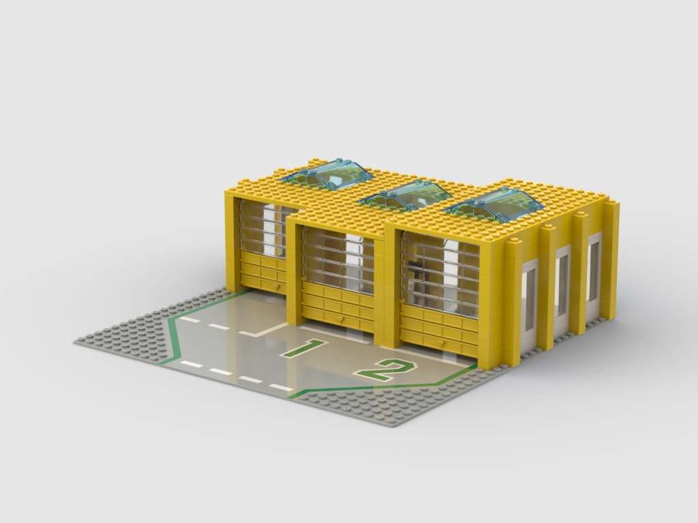 Lego Construction Crew Garage