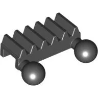 Technic Gear Rack 1 x 2 with Ball Joints / Black