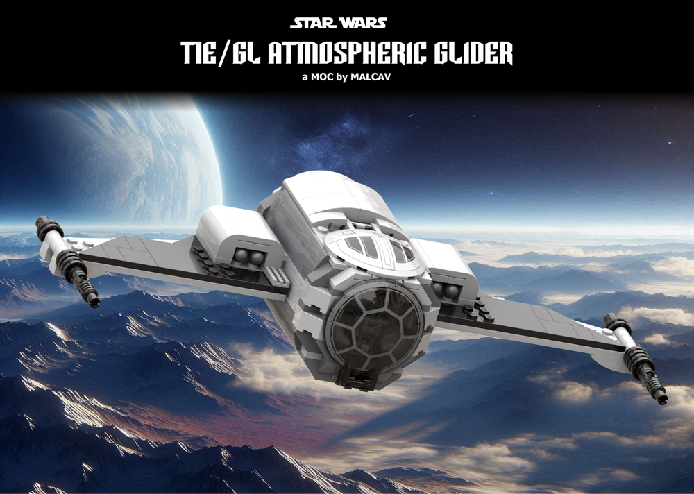 Lego TIE/GL Atmospheric Glider