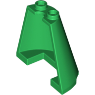 Lego Cone Half 2 x 4 x 3 / Green