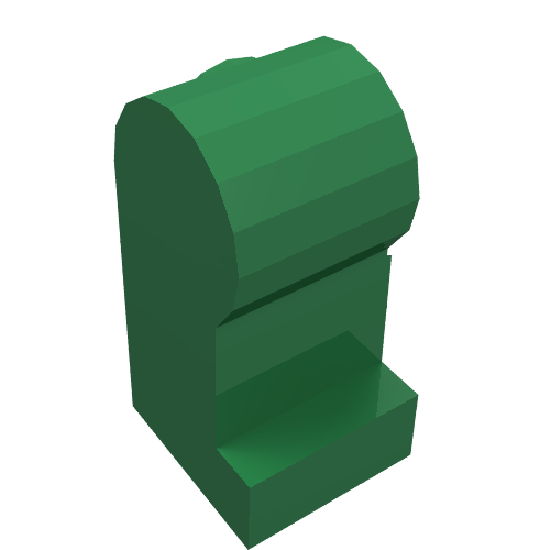 Lego Leg, Right / Green