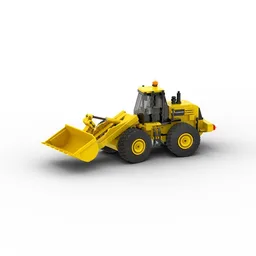 Front Loader Excavator – Construction Vehicle