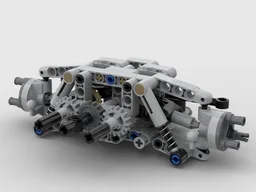 Front Axle with suspension, steering and driving