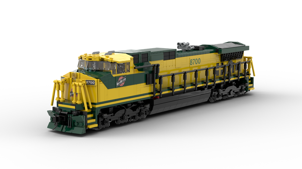 Lego Chicago & North Western C44-9W