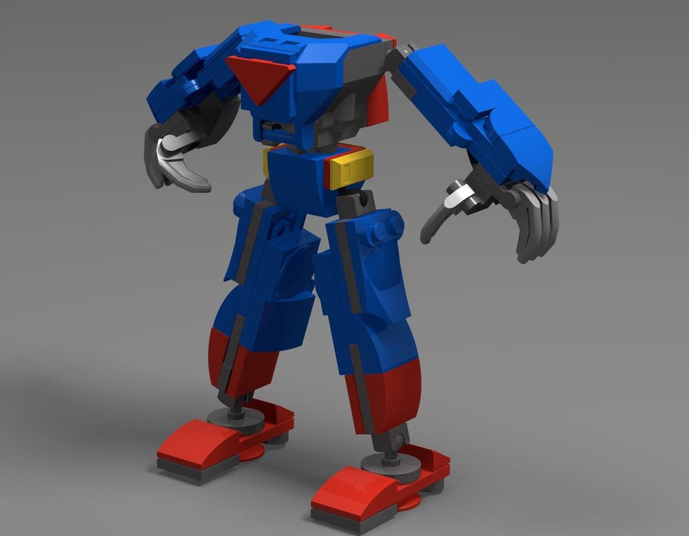 Lego MECH with elbows and knees