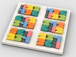 Sudoku 6x6 in 2x2 numbers