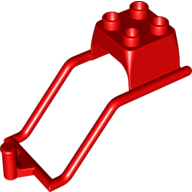 Lego Duplo Horse Harness / Red