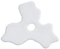 Foam Part for Set 3148 - Scala Part of Bracelet with Hole, Type 3 / White