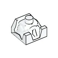Racer Driver, Brick Special 2 x 2 No Head / White