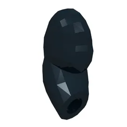 Bigfig Arm, Right [Plain] / Black
