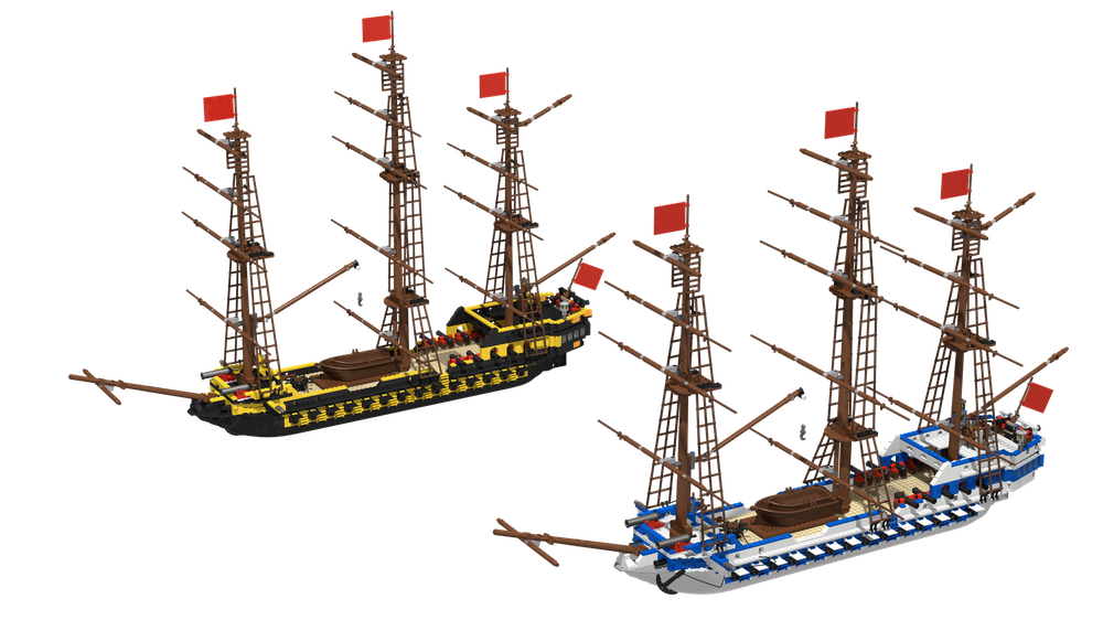 Lego Heavy frigate 5th rate