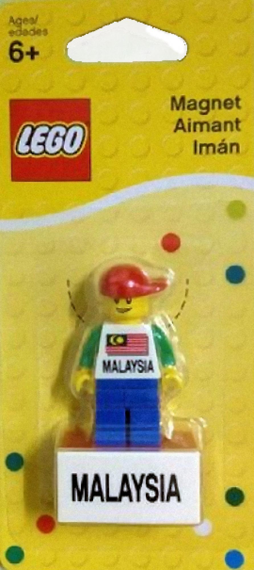 Lego Malaysia Minifigure Magnet