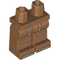 Hips and Medium Nougat Legs with Ginger Bread, White Icing Lines Print / Medium Nougat