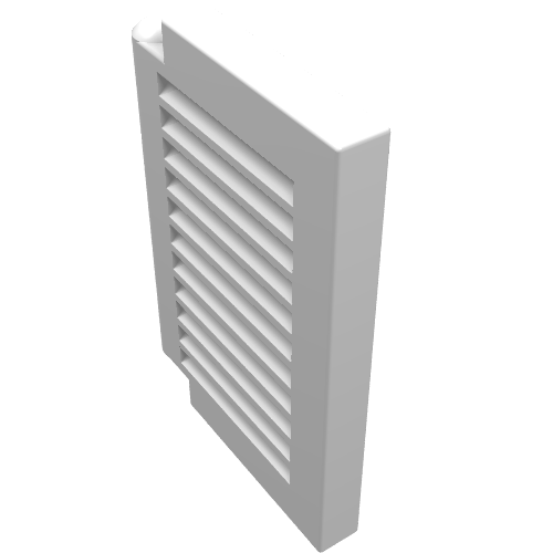 Lego Window 1 x 2 x 2 Shutter / White