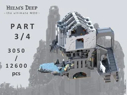 Helm's Deep - the ultimate MOD - P A R T 3 / 4 - Great Hall / Glittering Caves module