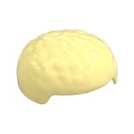 Lego Hair Short Curly, No Sides / Bright Light Yellow